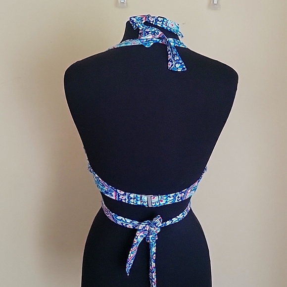 Athleta Monaco wrap bikini top           34 D/DD - Picture 3 of 6